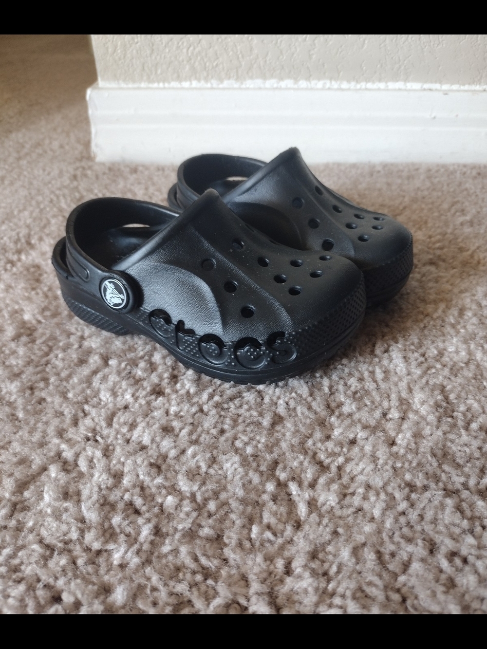 CROCS Kids Classic Clog in Black